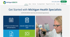 Desktop Screenshot of mihealths.com